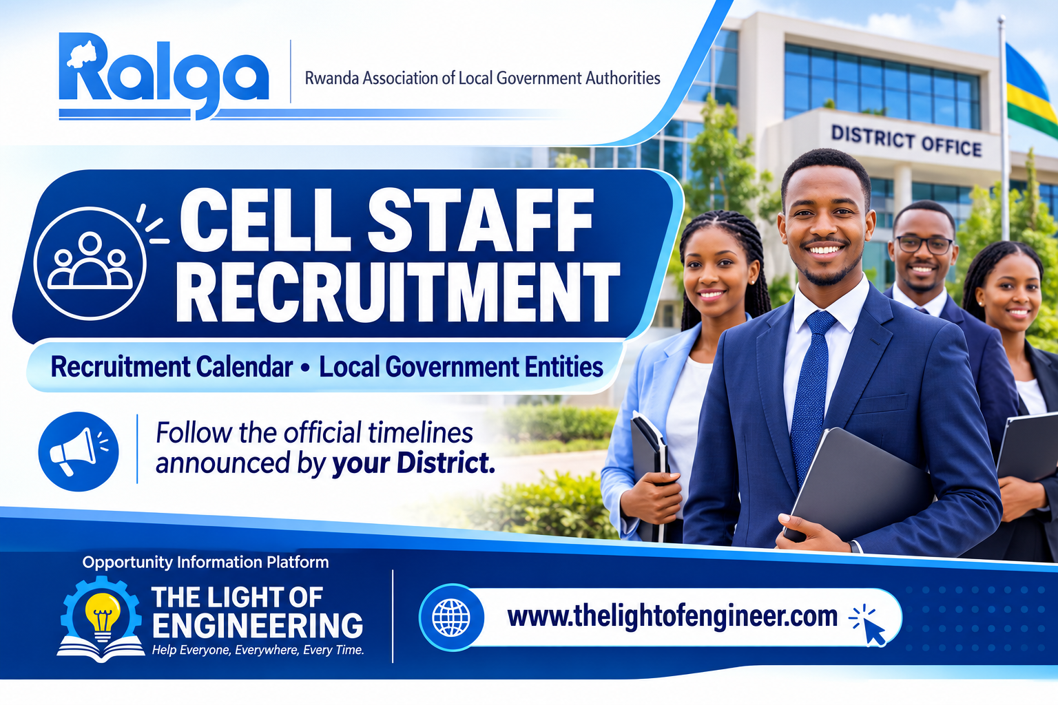 RALGA Cell Staffs Recruitment Calendar 2026: Key Dates